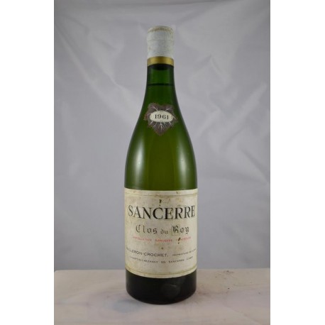 Sancerre Clos du Roy Malleron Crochet 1961