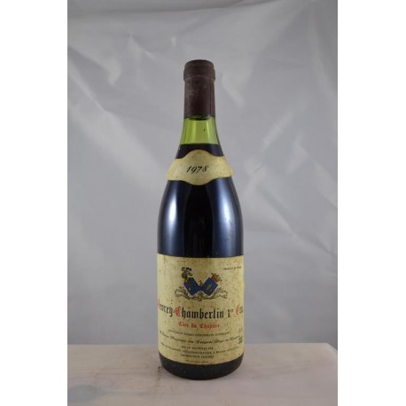 Gevrey Chambertin Clos du Chapitre 1er Cru Henri de Villamont 1978