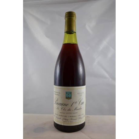 Beaune 1er Cru Le Clos des Mouches Gaunoux 1978