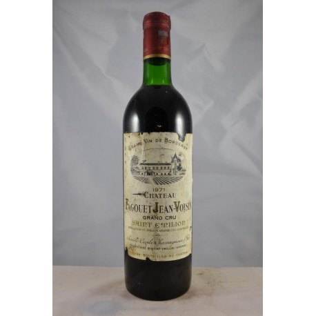 Château Fagouet Jean Voisin 1971