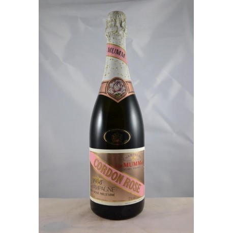 Champagne Mumm Cordon Rose 1988