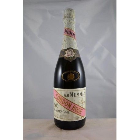 Champagne Mumm Cordon Rose 1985