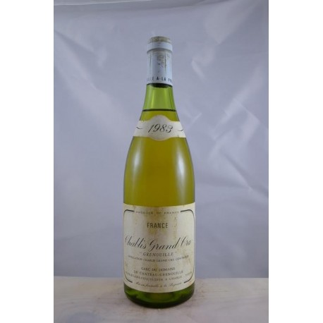 Chablis Grand Cru Grenouille 1983