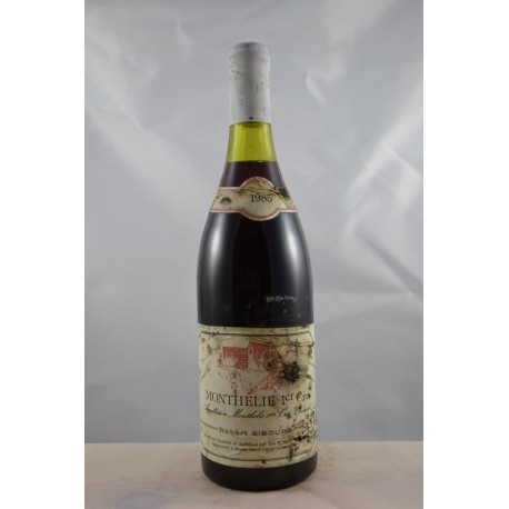 Monthelie 1er Cru Gibourg 1985