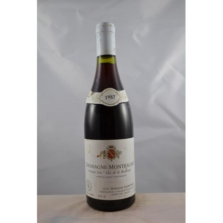 Chassagne Montrachet 1er Cru Clos de la Boudriotte Ramonet 1987