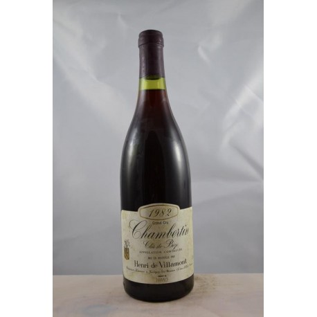 Chambertin Clos de Beze Henri de Villamont 1982