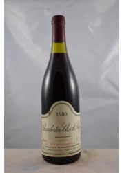 Chambertin Clos de Beze Peirazeau Groffier 1986