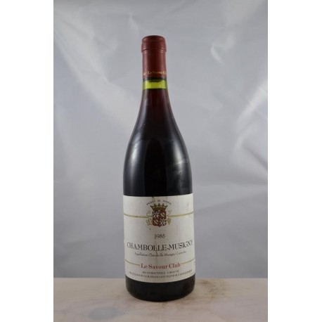 Chambolle Musigny Savour Club 1985