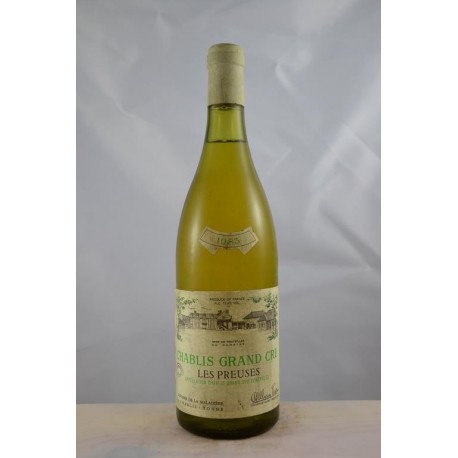 Chablis Grand Cru Les Preuses La Maladière 1985