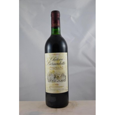 Château Bernadotte 1987