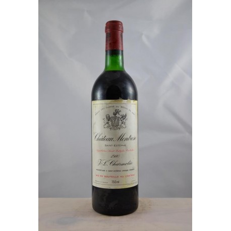 Château Montrose 1980