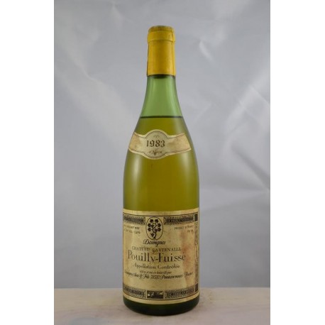 Pouilly Fuissé Lavernalle 1983