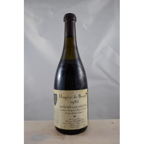 Hospices de Beaune Savigny Les Beaune Cuvée Arthur Girard Henri de Villamont 1985