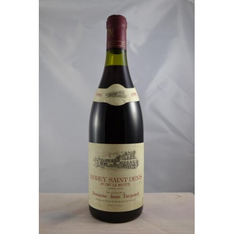 Morey Saint Denis 1er Cru La Riotte Jean Taupenot 1991