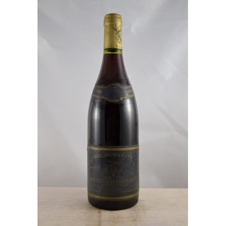 Gevrey Chambertin Seguin Manuel 1990