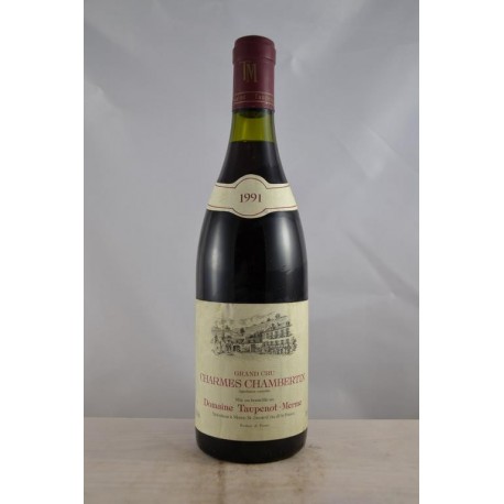 Charmes Chambertin Grand Cru Taupenot Merme 1991