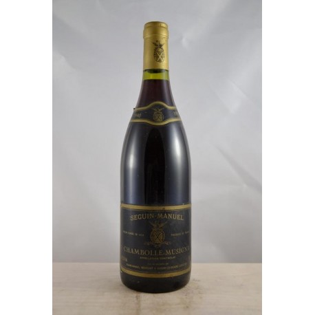 Chambolle Musigny Seguin Manuel 1990