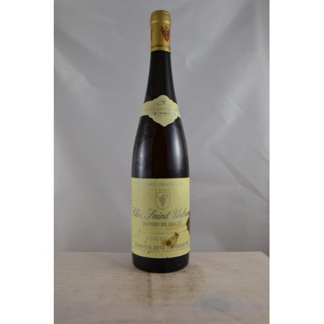 Clos Saint Urbain Rangen de Thann Zind Humbrecht 1995