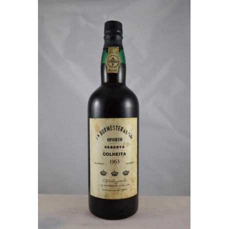 Porto Reserva Colheita J-W Burmester 1963